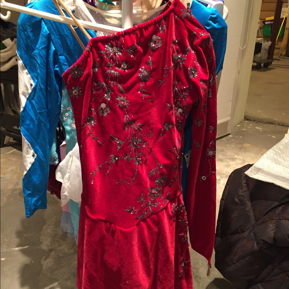 Figure skating dress